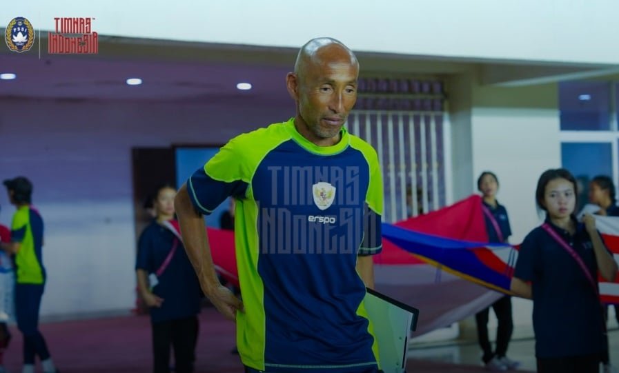 Pelatih Timnas Putri Satoru Mochizuki Ngaku 70 Persen Hafal Lagu Indonesia Raya